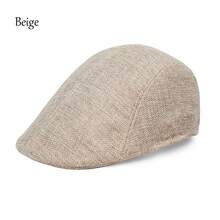 男女通用贝雷帽可调节报童帽透气狮子帽 - 56-58cm - 查看 11