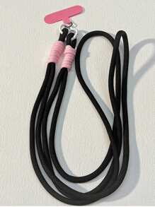 Dopamine Theme Adjustable Detachable Lanyard, Phone Holder, Key Chain, 2-In-1 Design, Unisex - Multicolor - View 16