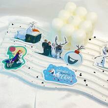 Bộ 50Disney Dán Frozen Câu Chuyện Đồ Chơi Nước Hành Lý Laptop Dán Quà Tặng Sinh Nhật - 50 cái - Xem 3