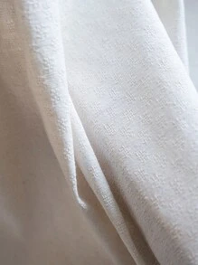 Bubaba 1 件针织提花窗帘,波西米亚农舍亚麻混纺遮光窗帘,适用于家庭、卧室、客厅、厨房、餐厅、咖啡厅、玄关、窗帘杆口袋,四季家居使用 - 乳白色 - 查看 9