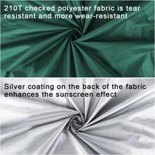 Lona impermeable duradera para camping - impermeable, ligera y versátil, resistente a los rayos UV y con resistencia al agua de 3000 mm para refugio a prueba de lluvia - Multicolor - Ver 7