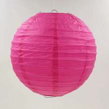 1pc Round Paper Lantern Lamp Shade For Bedroom, Party Decor,Christmas