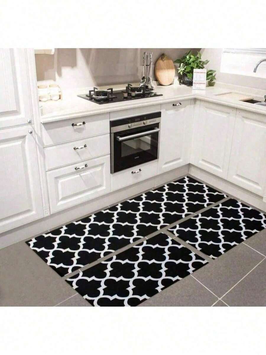 Kitchen Mats & Rugs - Negro - Ver 1