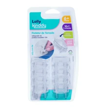 Anti-Shock Socket Protector With Transparent Lock For Children Baby - 無色 - 查看 1