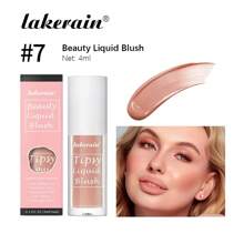 lakerain 1Piece Beauty Liquid Blush Velvet Matte Blusher Face Pigment Lasting Waterproof Natural Cream Cheek Tint Orange Peach 4ml - Nhiều màu - Xem 16
