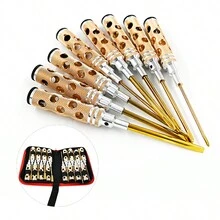 RC Hex Driver Set - 16pcs Hex Allen Screwdriver Kit Hex Nut Driver Set Wrench Key Driver Tool For Rc Car Trxs Helicopter - Multicolor - View 6