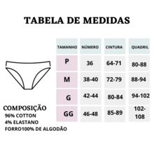 Kit 20 Comfortable Cotton And Spandex Panties For Every Day - 彩色 - 查看 3