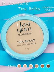 Fast Glam Shine Remover Compact Powder 8.5g - Ana Hickmann - Chắc chắn rồi 1 - Xem 2