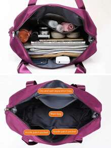Large Capacity Waterproof Travel Bag 11678 - 綠色 - 查看 2