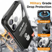 1Pc Black Self-Check Function Waterproof Phone Case Pouch Universal 6.7 Inch IPhone Underwater Touchscreen Snorkeling Diving Protective Case Cover Compatible With IPhone 15 Pro Max/15 Plus/14 Pro Max/14 Plus/13 Pro Max/12 Pro Max (6.7" ONLY) - Black - View 3