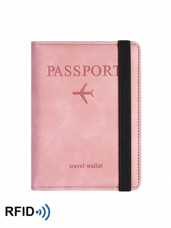 BATSIOE Anti-Theft RFID Travel Wallet, Minimalist Slim Multi-Functional Passport Holder & Card Case Travel Stuff Travel Organiser Travel Items Travel Wallet Passport Holder Passport Wallet Beach Vacation Bag Summer