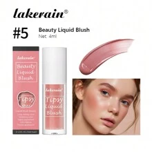 lakerain 1Piece Beauty Liquid Blush Velvet Matte Blusher Face Pigment Lasting Waterproof Natural Cream Cheek Tint Orange Peach 4ml - Nhiều màu - Xem 18
