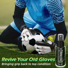 Goalkeeper Gloves Sticky Gel 30ml + Cleaning Solution 30ml