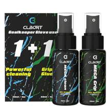 Goalkeeper Gloves Sticky Gel 30ml + Cleaning Solution 30ml