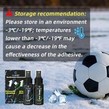 Goalkeeper Gloves Sticky Gel 30ml + Cleaning Solution 30ml