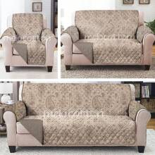 Pack de 3 Protectores para Sala Doble Vista Capitonado Pinsonic a cuadros de Alta Calidad Sin Hilo, Protector de Sofá Reversible y Resistente, Diseño Elegante y Sofisticado, Ideal para Sofás de 3 Piezas, Confort y Estilo para tu Sala, Protector Impermeable y Resistente al Desgaste, Fácil de Instalar y Mantener, Perfecto para Hogares con Niños o Mascotas, Material Suave y Duradero, Protección Extra contra Manchas, Rasgaduras y Derrames, Fundas Reversibles para Cambio de Estilo, Disponible en Varios Colores - Café integral - Ver 1