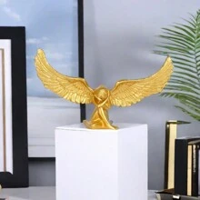 1pc Figure & Wing Shaped Decoration Craft Best - White - View 8