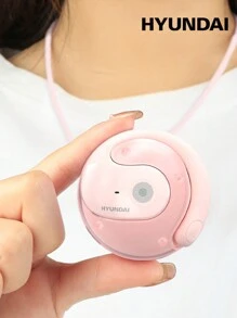 HYUNDAI HY-T26 Bluetooth Earphones, Hanging Ear Style HIFI High-Quality Stereo Sound, Long Battery Life, Low Latency, Gaming, Music, Calls, HD Microphone, With Lanyard, Wireless Sports Earphones - Pink - View 12