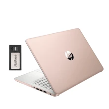 HP Stream 14" HD BrightView Laptop, Intel Celeron N4120, Up To 16GB RAM, 288GB Storage (128GB EMMC + 160GB Docking Station Set), Intel UHD Graphics, 720p Webcam, Wi-Fi, 1 Year Office 365, Win 11 S - 金色 - 查看 10