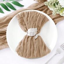 6/12/18/24 pezzi Tovaglioli di garza stropicciata da 20x20 pollici, verde muschio, opzionale multicolore, adatti per matrimoni, feste, uso quotidiano domestico, decorazione tavolo da party