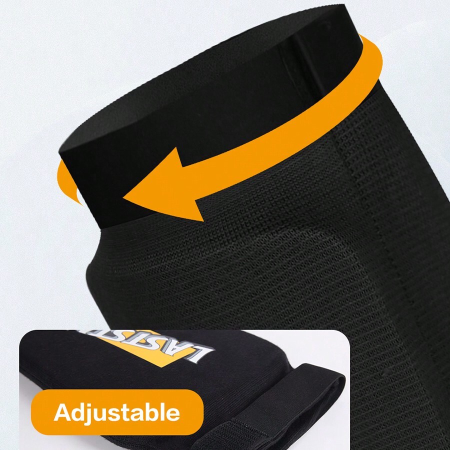 Knitted Boxing Leg Guards, Professional Sports Shin Instep Protectors For MMA, Muay Thai