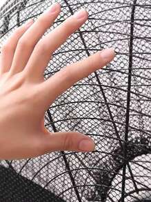 1pc Black Washable Fan Dust Cover - Home And Office Safety Dust Guard, Child Finger Protection Full Enclose Fan Cover - Black - View 1