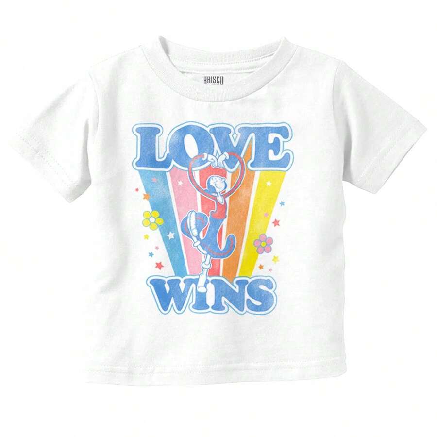 Popeye Retro  Olives Love Wins Youth T Shirt Tee Girls - 白色 - 查看 1