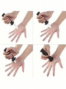 1件魔术道具模型，趣味模型，小丑魔术塑料伸缩刀，小丑恶作剧道具刀，恐怖魔术假笑 - 黑色 - 查看 10