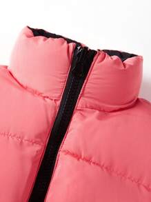 Kurtka przeciwdeszczowa Tween Girl Reversible Lightweight, krótka, z długim rękawem, zimowa