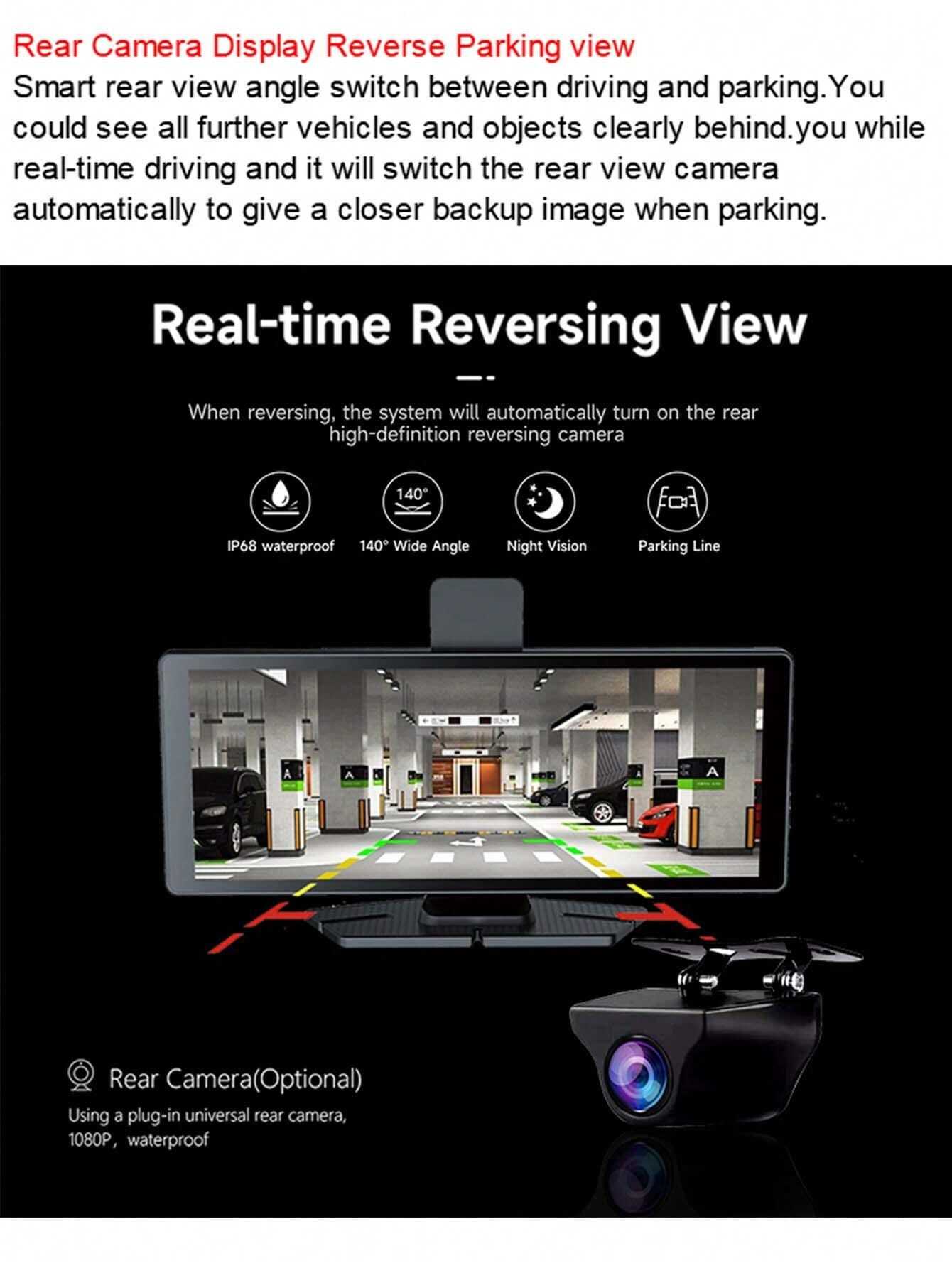 Telecamera WiFi 1080p HD Con Visione Notturna E Grandangolo 160° – Supporto Magnetico Rotante 360°, Per Casa, Ufficio, Negozio O Magazzino