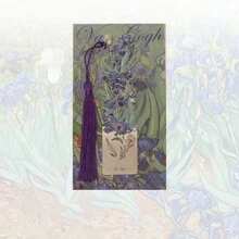 1pc Oil Painting Style Metal Tassel Bookmark For Books And Planner Back To School - Multicolor - View 12