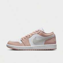 Giày Air Jordan Retro 1 Nữ Cổ Thấp - DC0774-120/Trắng/Xương thấp/Màu be hạt - Xem 1
