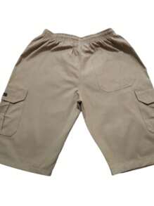 Kit 3 Pieces Men's Twill Cargo Shorts (5 Pockets) - 彩色 - 查看 5