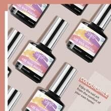 COLOURSMILE 6 PCS Gel Nail Polish Kit, Jelly Gel Polish Nude Pink Color Gel Neutral Nail Art Design Translucent Gel Nail Kits Soak Off Uv Nail Lamp Cured Nail Manicure DIY Home For Women - Multicolor - View 7