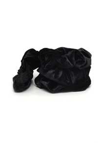 1/2pcs Multi-Functional Hairband Storage Pouch - Portable Money Hider & Organizer, Non-Waterproof Back To School School Storage Bag College Organization - Black - View 8