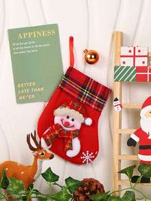 1 Máy Tính Đồ Trang Trí Giáng Sinh Ông Già Noel Tất Nhỏ Cây Giáng Sinh Mặt Dây Chuyền Vớ Giáng Sinh Túi Quà Tặng Túi Quà Giáng Sinh, Trang Trí Nhà Cửa, Trang Trí Giáng Sinh, Đồ Dùng Tiệc - Nhiều màu - Xem 2