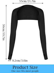 Mangas de enfriamiento tipo chal, fundas para brazos con protección solar con agujeros para el pulgar, manga tipo tatuaje para mujeres - Baloncesto, Golf, Fútbol Mangas de enfriamiento para deportes, Unisex - A - Ver 3