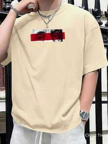 Trust No One Men's T-Shirt Premium 100% Cotton Shirt - 米色 - 查看 2