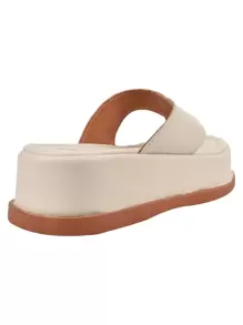 Platform Sandal Flip Flop Straps Summer Fashion Comfortable Novelty - 白色 - 查看 3