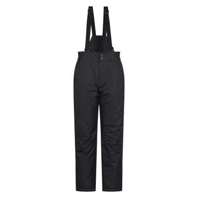 Mountain Warehouse Boyfriend Style Mens Dusk II Ski Trousers (Black)