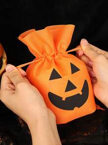 1 件万圣节南瓜礼品袋零食糖果饼干袋礼品包装袋精致可爱小袋子万圣节装饰万圣节派对礼品万圣节派对用品万圣节万圣节装饰万圣节装饰品万圣节家居万圣节派对万圣节袋万圣节派对 - 彩色 - 查看 4