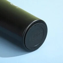 Stainless Steel Thermal Cup Squeeze Hot And Cold Thermal Cup For Tea And Coffee With Lid - Black - View 6