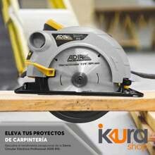 Adir Sierra Circular Electrónica Profesional 184mm 810 - Amarillo - Ver 2