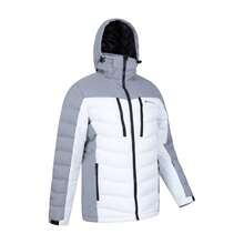 Mountain Warehouse Mens Vulcan III Ski Jacket (White) - White - View 4