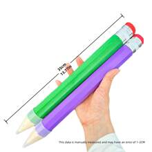 1pc Oversized Pencil, Funny Gag Toy, Giant Writable Stress Relief Pencil, Practical Office Desk Decor,Funny Gift,Prank Gifts,Gag Gift - Multicolor - View 6