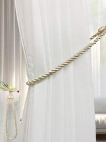 2pcs Woven Curtain Tie Backs, Window Curtain Tiebacks For Home Decor Gifts Birthday Graduation