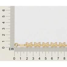 THICK WOMEN'S 18K GOLD BRACELET WITH LEAKED BUTTERFLY PIECES ROMMANEL 551496 - Vàng - Xem 3