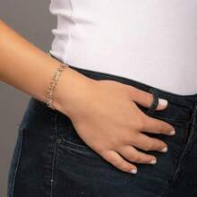 THICK WOMEN'S 18K GOLD BRACELET WITH LEAKED BUTTERFLY PIECES ROMMANEL 551496 - Vàng - Xem 2