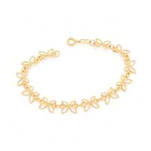 THICK WOMEN'S 18K GOLD BRACELET WITH LEAKED BUTTERFLY PIECES ROMMANEL 551496 - Vàng - Xem 1