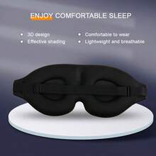 Tcare Eye Mask For Sleeping 3D Contoured Cup Blindfold Concave Molded Night Sleep Masks Block Out Light With Women Men Eyepatch - Multicolor - View 3